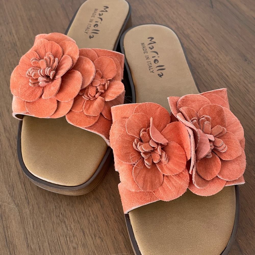 MARIELLA Suede Leather Sandals